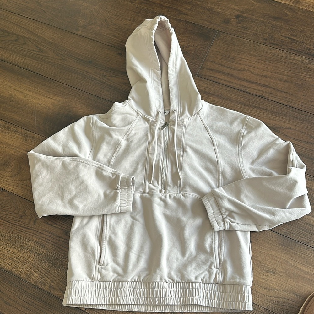 Athleta quarter zip hoodie